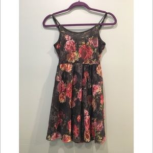 floral lace dress small